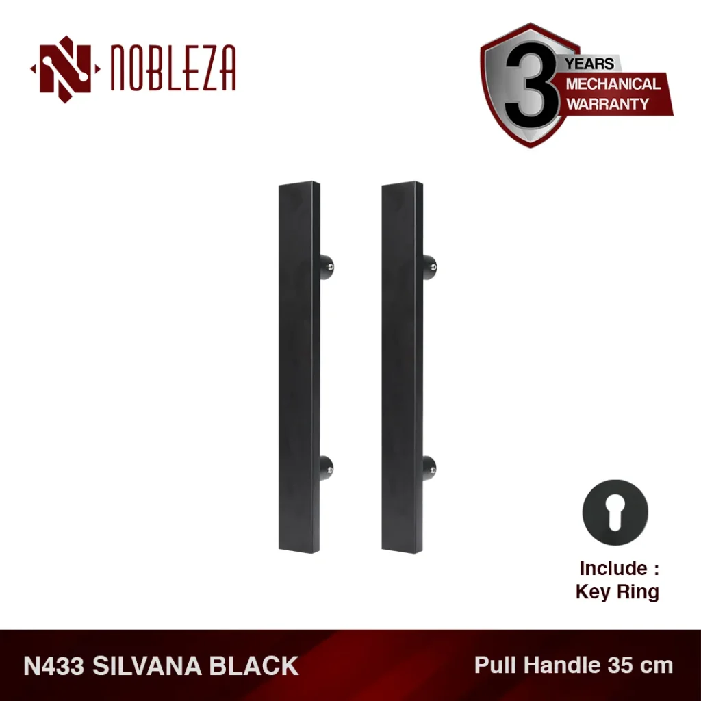 N433 SILVANA black 35CM